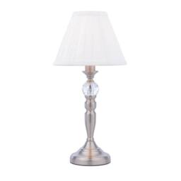 Pagazzi Edwina Satin Chrome Touch Table Lamp in Silver - thumbnail 3