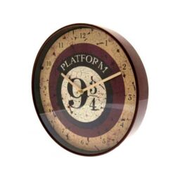 Harry Potter Platform Nine & Three Quarters Wall Clock in Light Brown - thumbnail 2