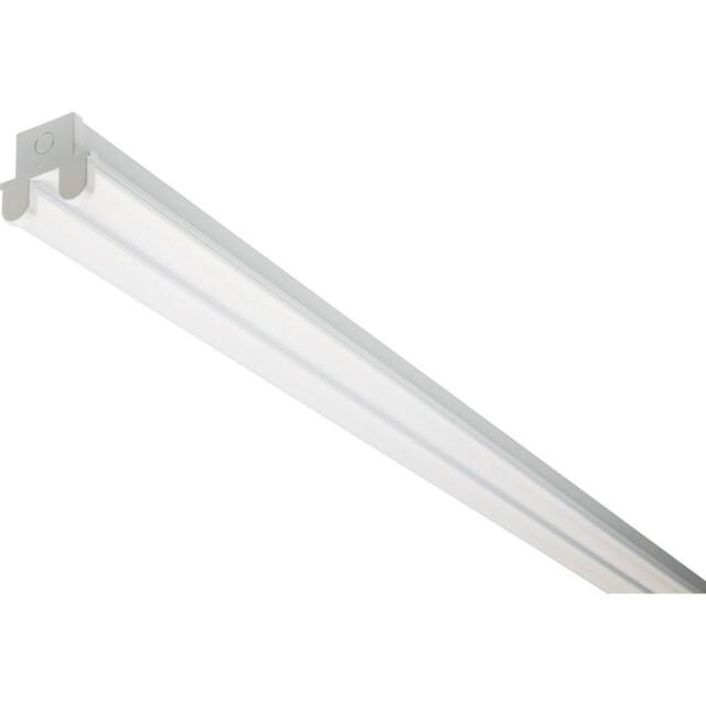 Netlighting Twin Emergency LED Batten 1790mm (6ft) 4000K 230V IP20 60W in White - image 1