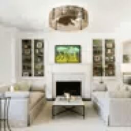 Garwarm 30Cm 7 - Blade Smart Ceiling Fan with Remote Control & Light Kit Included in Gold - thumbnail 4