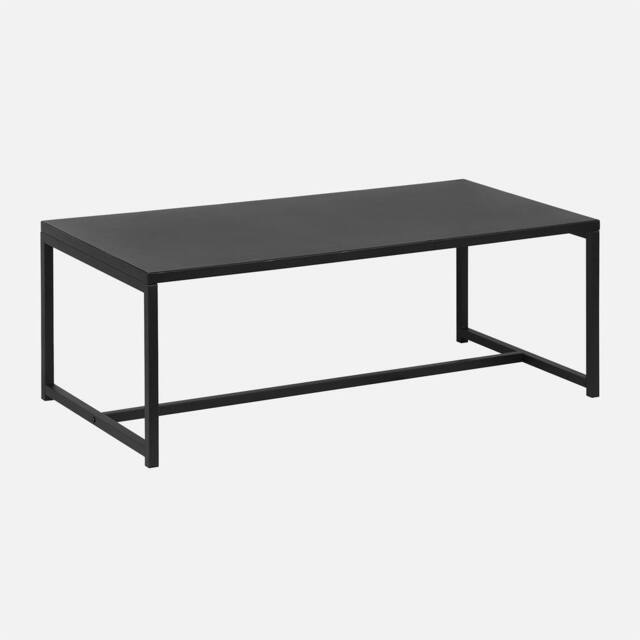 sweeek Metal coffee table with metal legs in Black - image 1