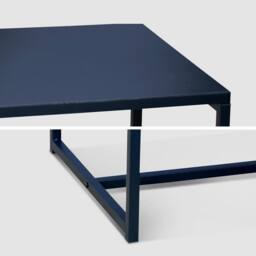 sweeek Metal coffee table with metal legs in Black - thumbnail 6