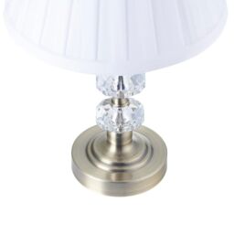 Happy Homewares Contemporary Power Saving & Energy Saving LED Touch Table Lamp in Metallic Gold - thumbnail 3