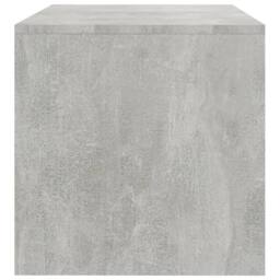 Berkfield Home TV Cabinet Concrete Grey 100x40x40 cm Engineered Wood - Size: 100 x 40 x 40 cm - thumbnail 5