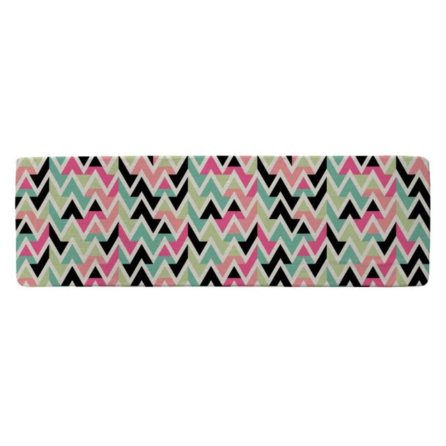 Benjamin Tate Design Summer Hipster Boho Chic Runner Rug in Natural - Size: 67 cm x 230 cm - image 1