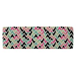 Benjamin Tate Design Summer Hipster Boho Chic Runner Rug in Natural - Size: 67 cm x 230 cm - thumbnail 1