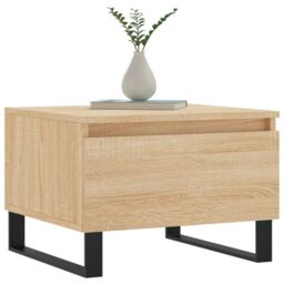 Berkfield Home Coffee Tables 2 pcs Sonoma Oak 50x46x35 cm Engineered Wood in Brown - Size: 50 x 46 x 35 cm - thumbnail 3