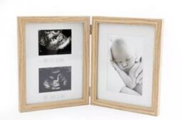 Marco Paul Newborn & Baby Scan Photo Frames in Natural - thumbnail 3