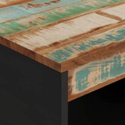Berkfield Home Green Coffee Table 55x50x40 cm Solid Wood Reclaimed - Size: 55 x 50 x 40 cm - thumbnail 5
