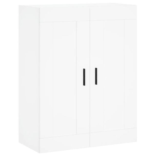Berkfield Home Wall Mounted Cabinet White 69.5x34x90 cm Engineered Wood - image 1