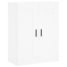 Berkfield Home Wall Mounted Cabinet White 69.5x34x90 cm Engineered Wood - thumbnail 1