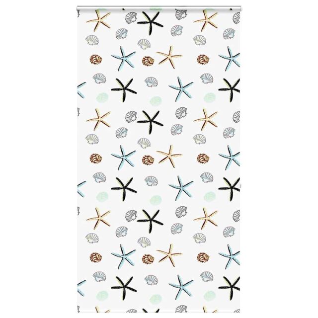 Berkfield Home Shower Roller Blind with Cassette 140x240 cm Fabric Width 136 cm in Black - image 1