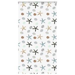 Berkfield Home Shower Roller Blind with Cassette 140x240 cm Fabric Width 136 cm in Black