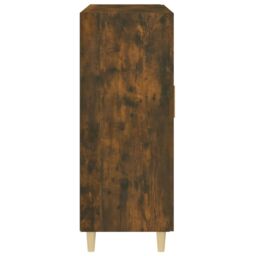 Berkfield Home Sideboard Smoked Oak 69.5x34x90 cm Engineered Wood in Brown - thumbnail 6
