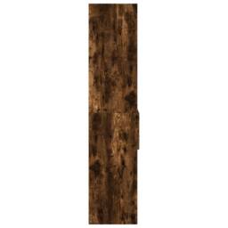 Berkfield Home Highboard Smoked Oak 50x42.5x185 cm Engineered Wood in Brown - thumbnail 5