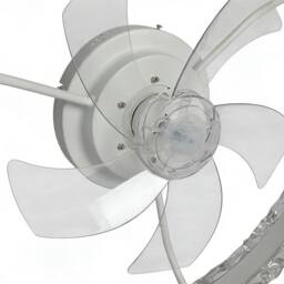Emitto LED Ceiling Fan Light Dimmable 6 Speed Lamp Living Room Remote APP in White - thumbnail 7