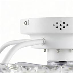 Emitto LED Ceiling Fan Light Dimmable 6 Speed Lamp Living Room Remote APP in White - thumbnail 6