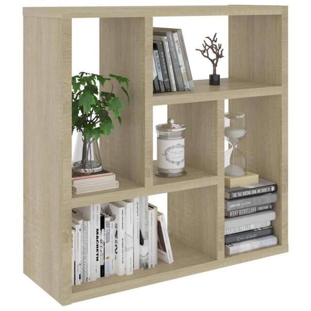 Berkfield Home Wall Shelf Sonoma Oak 45.1x16x45.1 cm Engineered Wood in Light Oak - image 1