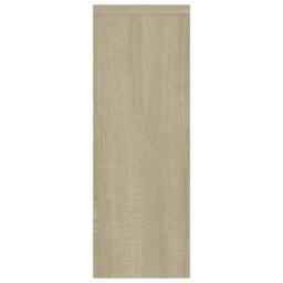 Berkfield Home Wall Shelf Sonoma Oak 45.1x16x45.1 cm Engineered Wood in Light Oak - thumbnail 5