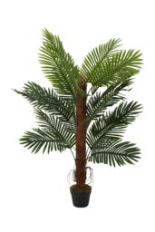 Garden Sanctuary 120cm Garden Artificial Palm Tree Potted for Home Decor in Green - thumbnail 1