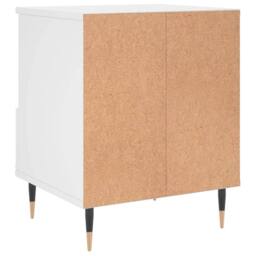 Berkfield Home Bedside Cabinets 2 pcs White 40x35x50 cm Engineered Wood - Size: 40 x 35 x 50 cm - thumbnail 9