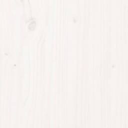 Berkfield Home Bed Headboard White 125.5x4x100 cm Solid Wood Pine - thumbnail 5