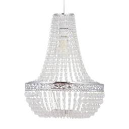First Choice Lighting Marino - Chandelier Style Pendant Lightshade in Clear - thumbnail 2