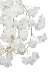 Neel Blue Artificial Silk Cherry Blossom Haning Vine - 144 Head - Baby Pink - 180cm long in Cream - thumbnail 4