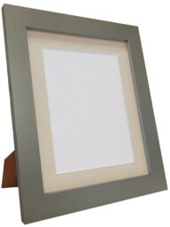 Frames & Mirrors 4U Metro Dark Grey Frame with Light Grey Mount for Image Size 6 x 4 Inch - thumbnail 4