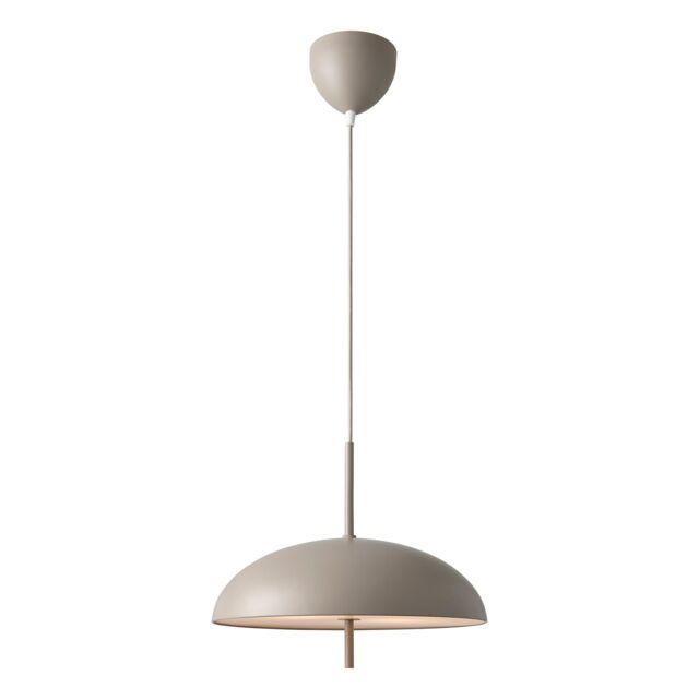 Nordlux Premium Indoor Pendant Light Brown Metal E27 Diffused - Mains Powered, IP20 - image 1