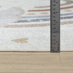 Livabliss Lilian - Kids Beige Orange Blue Green Washable Rug for Children's Rooms - Size: 140 cm x 200 cm - thumbnail 9