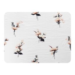 Benjamin Tate Design Flower Bunches Blanket in Natural - Size: 120 cm x 150 cm - thumbnail 1