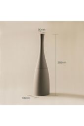 Cosmic Toilet Brush, Matt White, Unique design, Soft-finish, Saku Collection in White - thumbnail 5