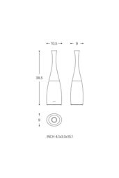 Cosmic Toilet Brush, Matt White, Unique design, Soft-finish, Saku Collection in White - thumbnail 7
