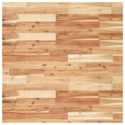 Berkfield Home Table Top Square 90x90x4 cm Solid Wood Acacia in Brown - Size: 90 x 90 x 4 cm - thumbnail 1
