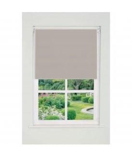 New Edge Blinds Natural Plain Straight Edge Daylight Roller Blind 165cm Drop in Beige - Size: 50 cm width x 165 cm drop - image 1