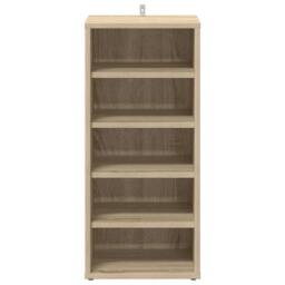 Berkfield Home Shoe Cabinet Sonoma Oak 31.5x35x70 cm Engineered Wood in Light Tan - thumbnail 5