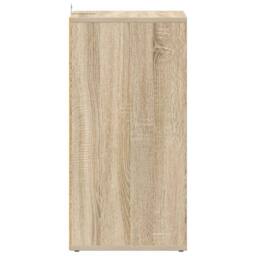 Berkfield Home Shoe Cabinet Sonoma Oak 31.5x35x70 cm Engineered Wood in Light Tan - thumbnail 6