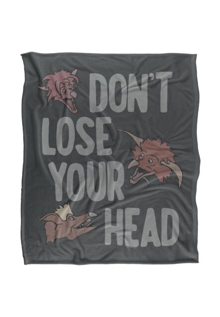 Jim Henson Labyrinth Don'T Lose Your Head Silky Touch Super Soft Throw Blanket 152 X 127 cm in White - image 1
