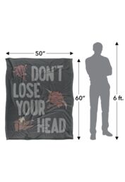 Jim Henson Labyrinth Don'T Lose Your Head Silky Touch Super Soft Throw Blanket 152 X 127 cm in White - thumbnail 5