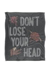 Jim Henson Labyrinth Don'T Lose Your Head Silky Touch Super Soft Throw Blanket 152 X 127 cm in White - thumbnail 1