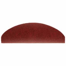 Berkfield Home Self-adhesive Stair Mats 10 pcs Red 65x21x4 cm Needle Punch - Size: Medium - thumbnail 4