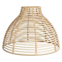 Emitto Ceiling Light Shade Wicker Basket Plastic Lampshade Pendant 2PCS in Beige - thumbnail 1