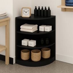 Monstershop Retail Shop Corner Counter LM60 - Black - thumbnail 5