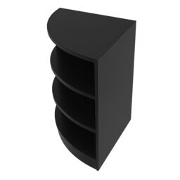 Monstershop Retail Shop Corner Counter LM60 - Black - thumbnail 7