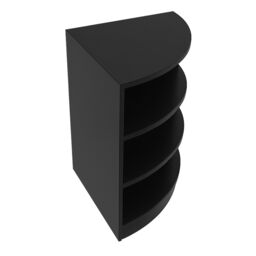 Monstershop Retail Shop Corner Counter LM60 - Black - thumbnail 4