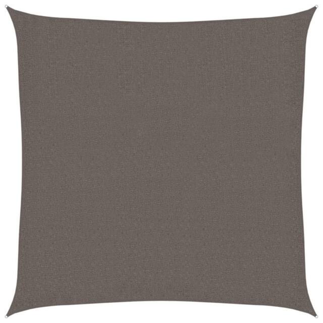 Berkfield Home Sunshade Sail 160 g/m ² Anthracite 3x3 m HDPE in Dark Grey - image 1