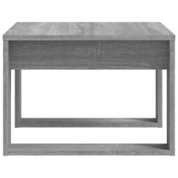 Berkfield Home Side Table Grey Sonoma 50x50x35 cm Engineered Wood - Size: 50 x 50 x 35 cm - thumbnail 6
