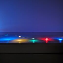 Samuel Alexander 50 LED 2.5m Premier MicroBrights Indoor Outdoor Christmas Multi Function Battery Operated Lights w/ Timer on Pin Wire in - thumbnail 4