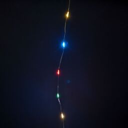 Samuel Alexander 50 LED 2.5m Premier MicroBrights Indoor Outdoor Christmas Multi Function Battery Operated Lights w/ Timer on Pin Wire in - thumbnail 5